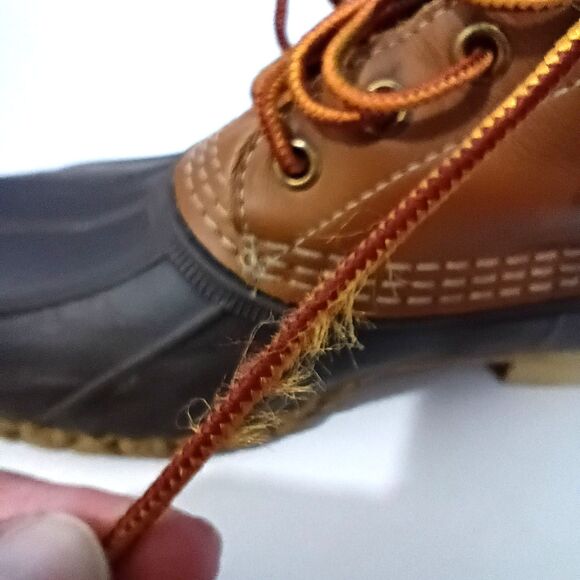 LL Bean Duck Boots Maine Bean Boots Made in USA Women's 9M Waterproof Outdoors - Picture 8 of 9